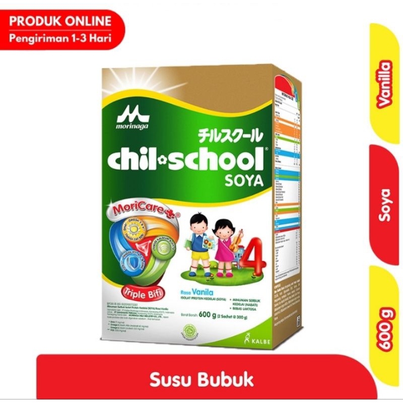 Morinaga Chil School Soya Vanila 600g