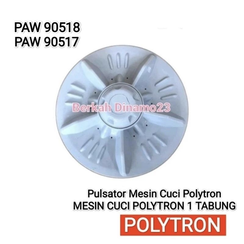 Pulsator Mesin Cuci POLYTRON PAW 90517 / PAW 90518 Mesin Cuci Polytron 1 Tabung Paw 90517 / Paw 90518
