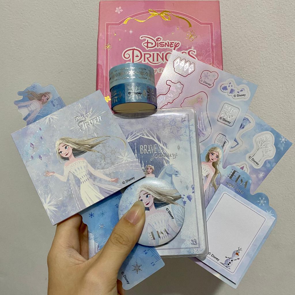 

HJK Blind Box Stationery Karakter Princess Ariel Aurora Belle Elsa Jasmine Rapunzel Cinderella Snow