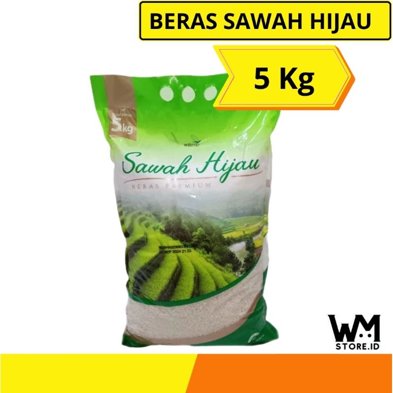 

BERAS SAWAH HIJAU 5KG