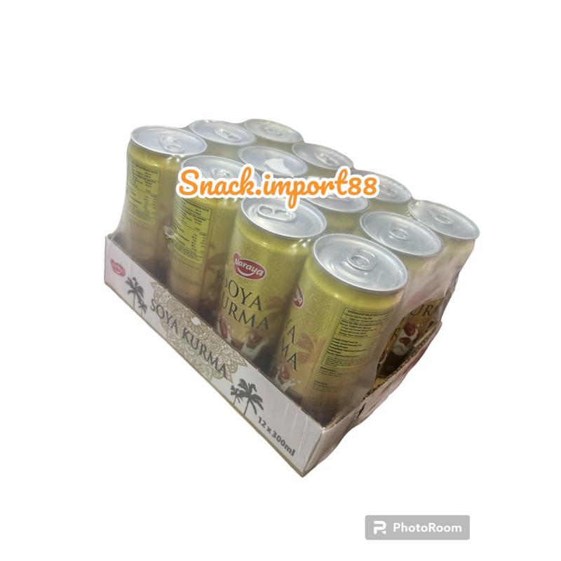 

Naraya Soya Kurma 300ml 1 Dus isi 12 Botol