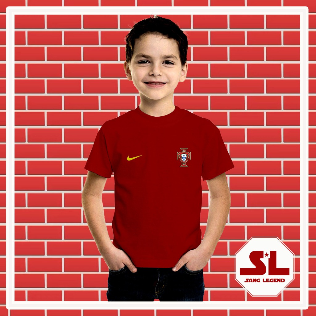 KAOS BAJU BOLA ANAK KIDS NEGARA PORTUGAL 005