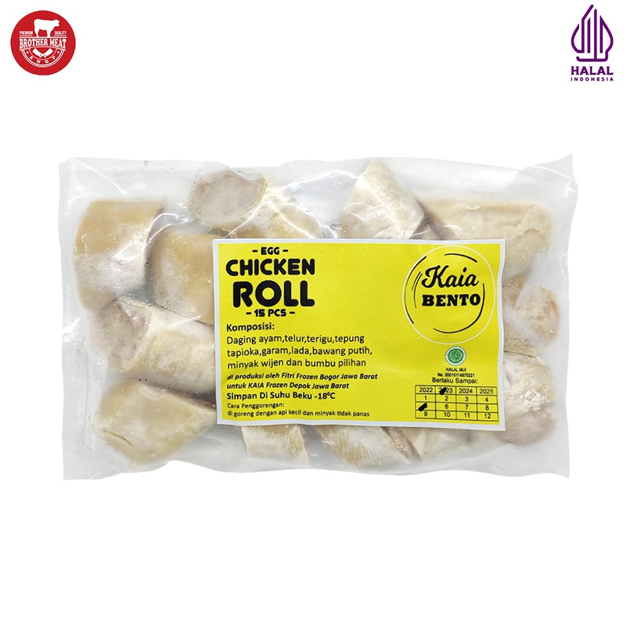

Terbaru Egg Chicken Roll Frozen Olahan Daging Ayam Halal