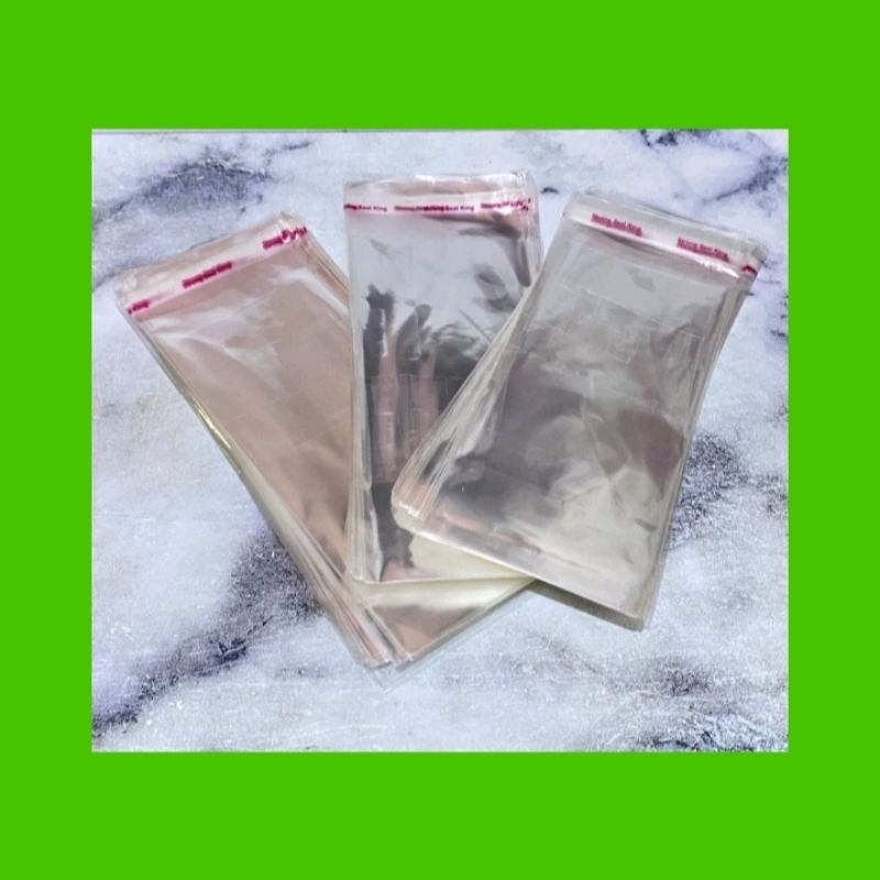 

PLASTIK OPP LEM (100 PCS) UKURAN 7X15CM PLASTIK UANG KERTAS SOUVENIR PESTA