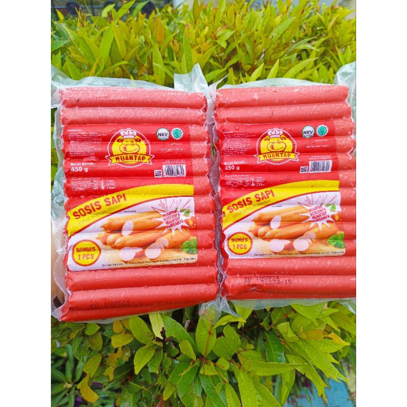 

SOSIS sapi MUANTAP 450 GRAM