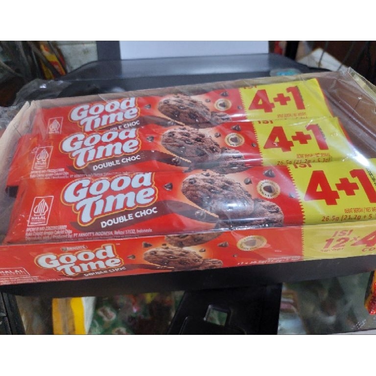 

XPRESS GOODTIME GOOD TIME BARU ECERAN 2 1 BOX ISI 12 SACHET