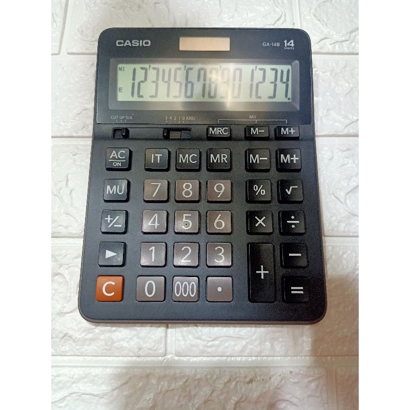 

KALKULATOR CASIO ORIGINAL GX 14B / 14 DIGIT