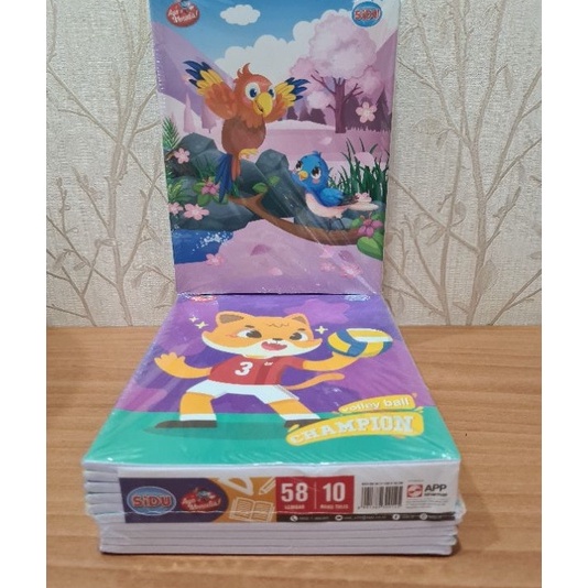 

STAR BUKU TULIS SIDU 58 LEMBAR BUKU SIDU 58