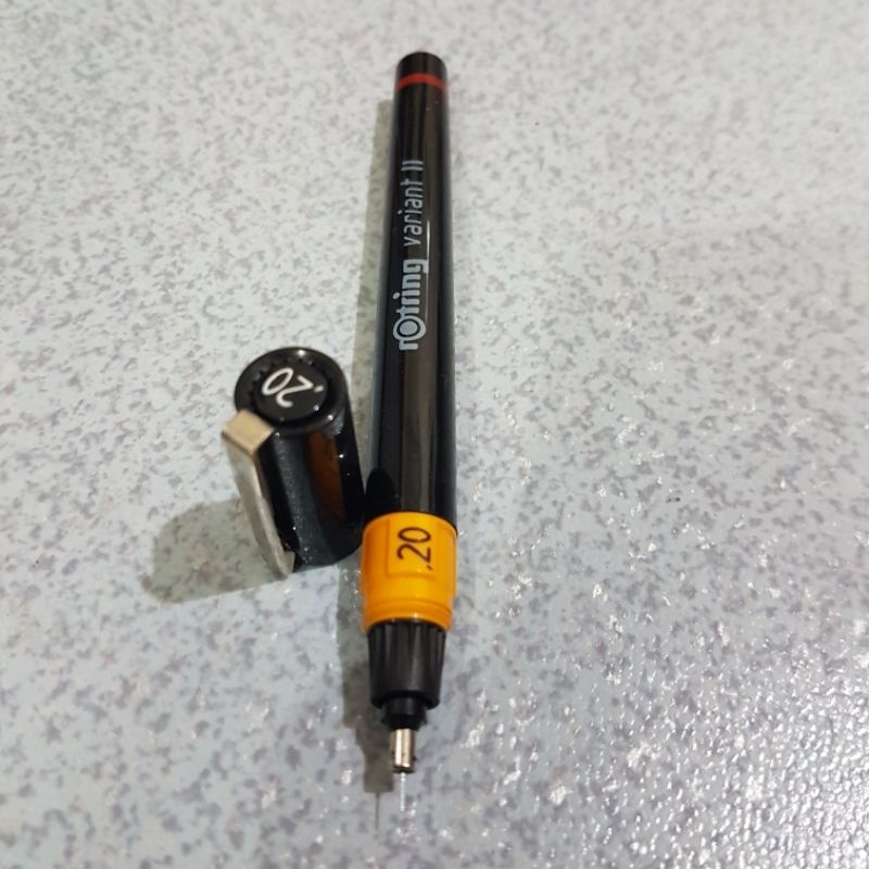 

Rotring Isograph 0.20 rapido jerman pulpen gambar pulpen teknik NOS
