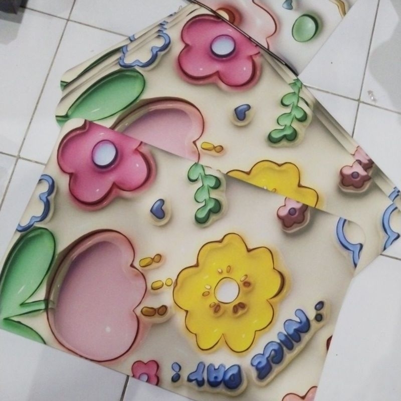 keset gambar 3 dimensi