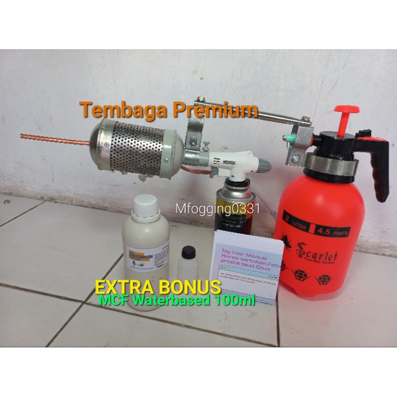 PECAMKARI - ALAT FOGGING NYAMUK MINI TABUNG BESAR 2L WATERBASED 600ML MERAH MCF