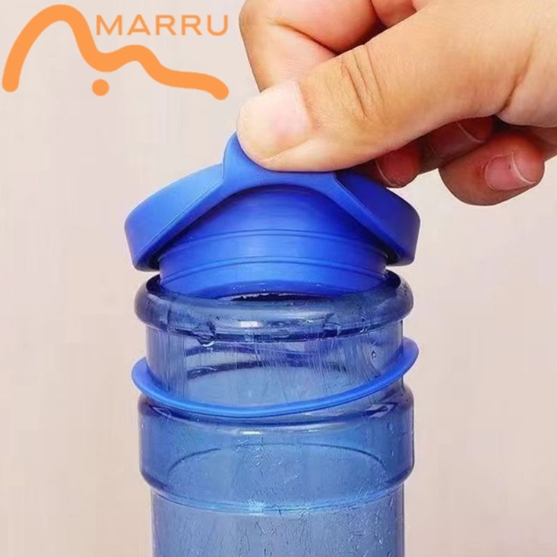 MARRU Reusable Silicone Water Gallon Bottle Cap Silikon Tutup Botol Galon