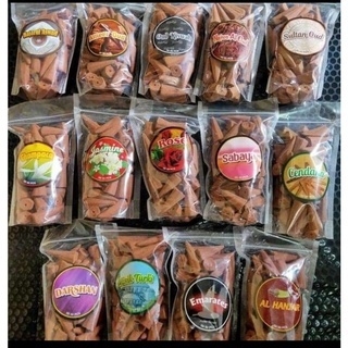isi 50 pcs buhur kerucut / dupa kerucut GAHARU  (ASAP BAWAH)