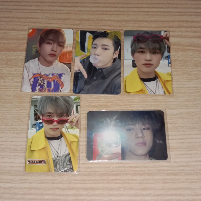 PHOTOCARD OFFICIAL NCT BEATBOX RENJUN YOUNGSTAR, MIROR JENO MIXTAPE CHENLE DIGIPACK NEW SCHOOL TOPI