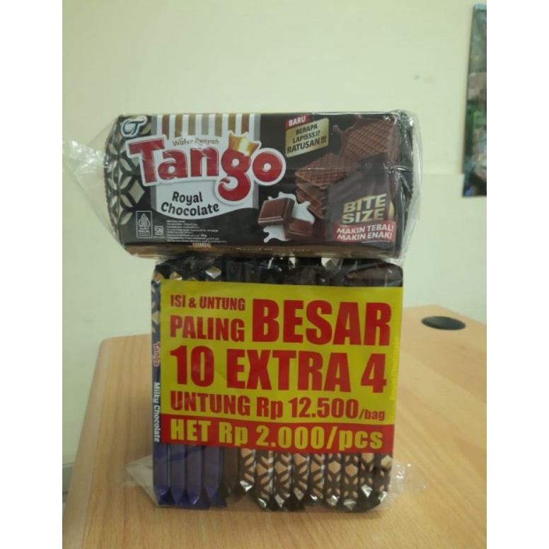 

GROSIR Wafer Tango 39 gr bite size kemasan spesial 1 pack isi 14 pcs