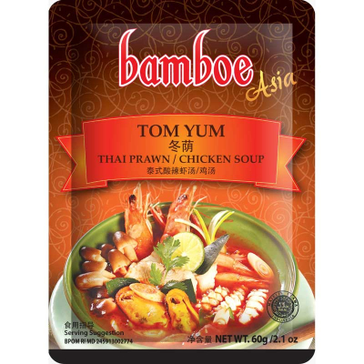 

bamboe Asia Bumbu Instant Tom Yum 60 g