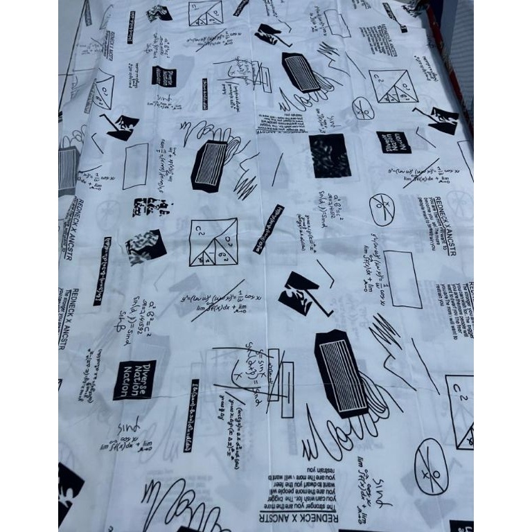 XPRESS kain katun rayon Viscose Motif koran terbaru best seller