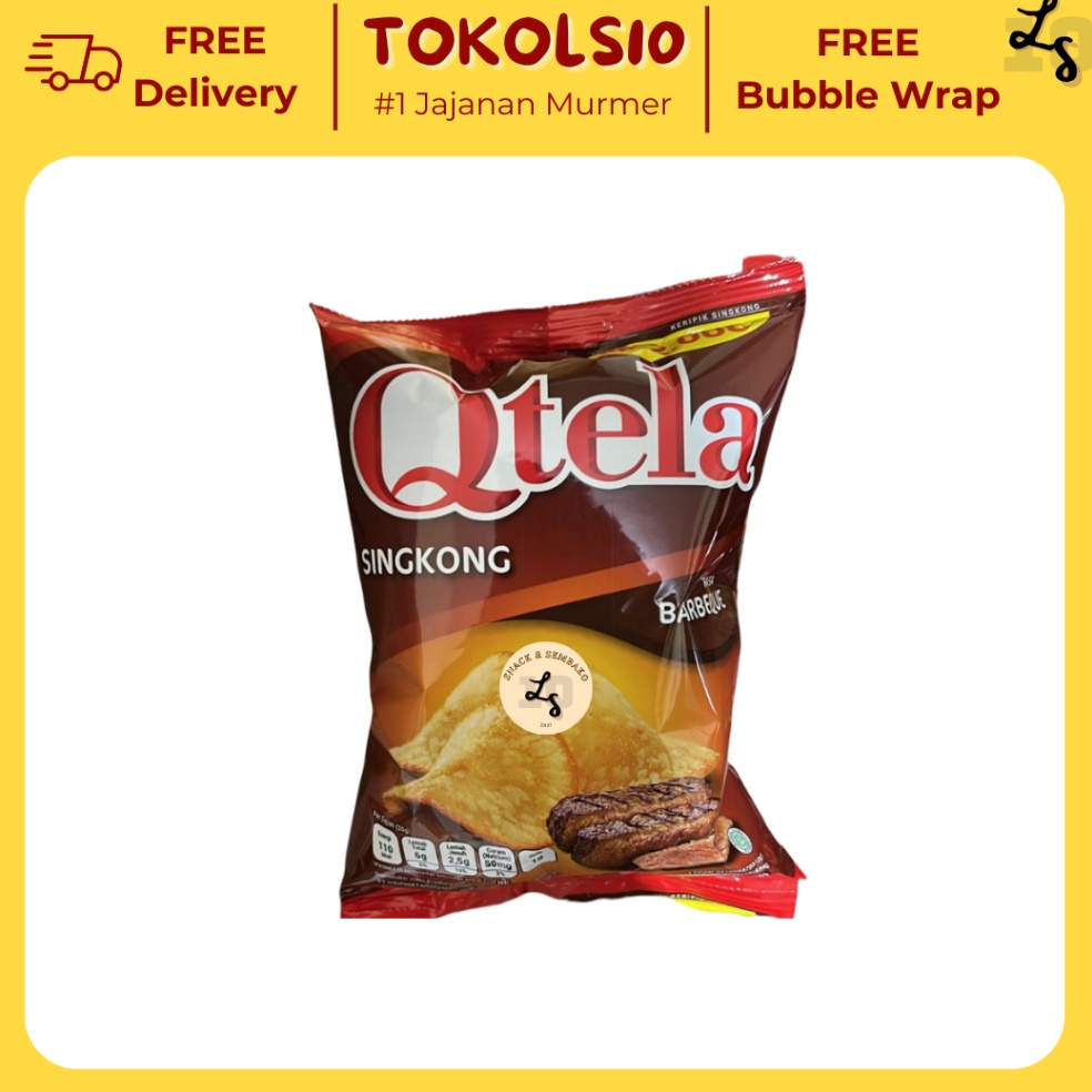 

Swip up Qtela Singkong Barberque 1 Renceng Isi 1 pcs 2gr