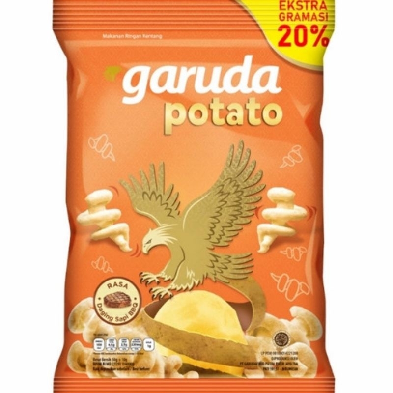 

Garuda Snack Potato Rasa Daging Sapi Bbq 50.4 gr