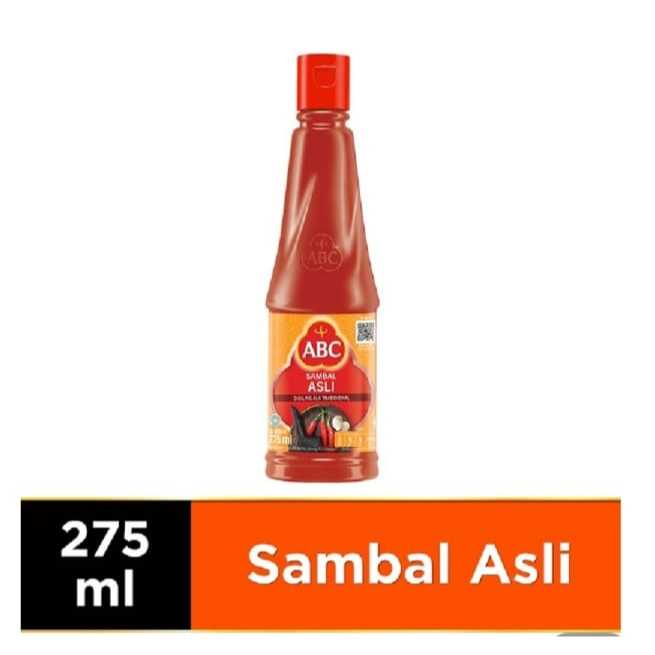 

ABC Saos Sambal Asli 275ml ABC Saus Sambal Asli 275 mL