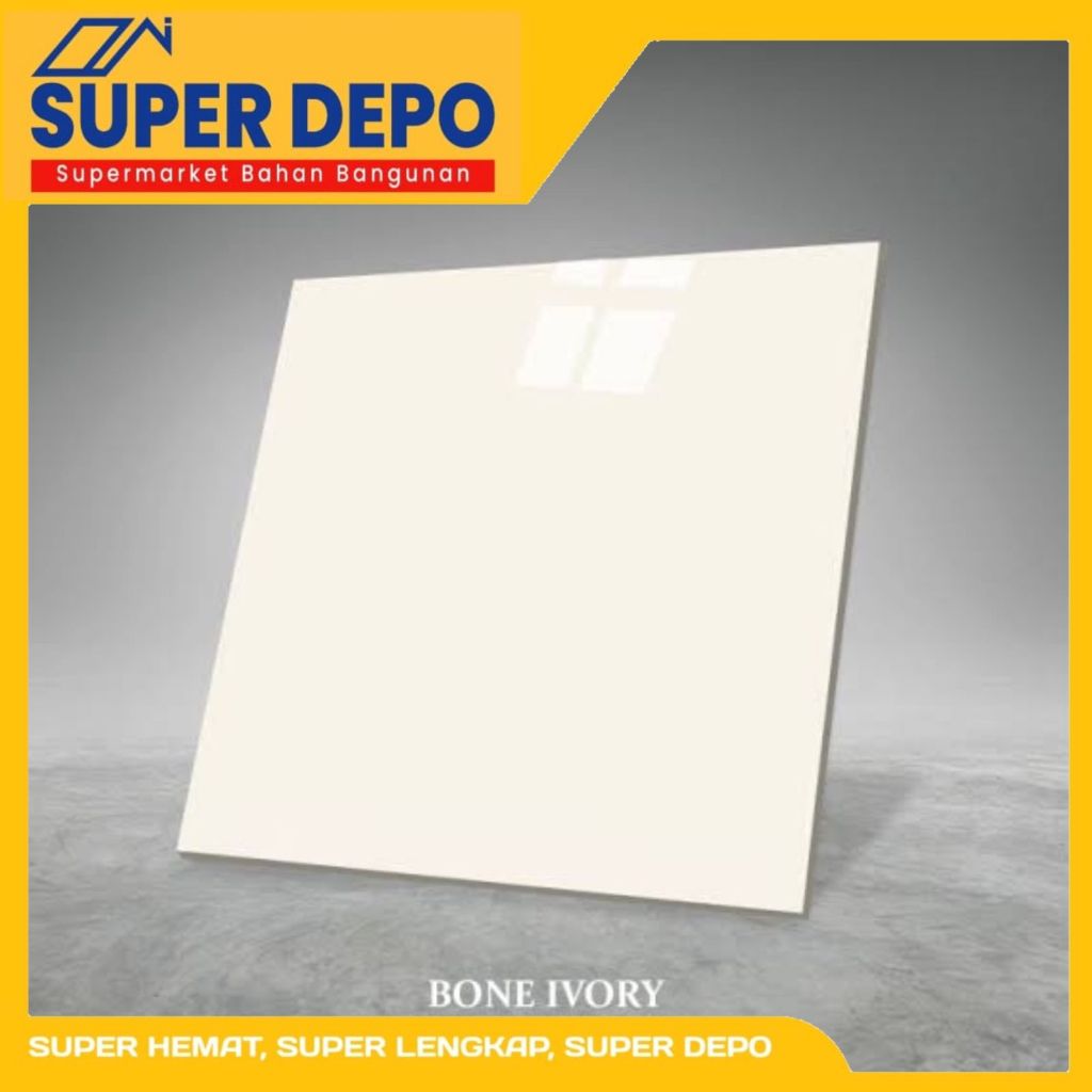 GRANITE LANTAI BLANCO GRESS BONE IVORY 60X60