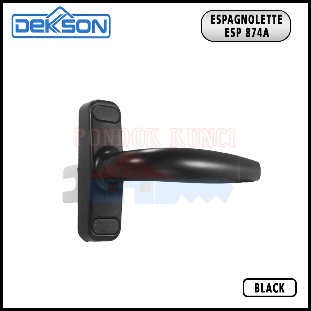 Handle Espanyolet Dekkson Alm 874A Dekson Espagolette Gagang Pengunci Jendela Multilock