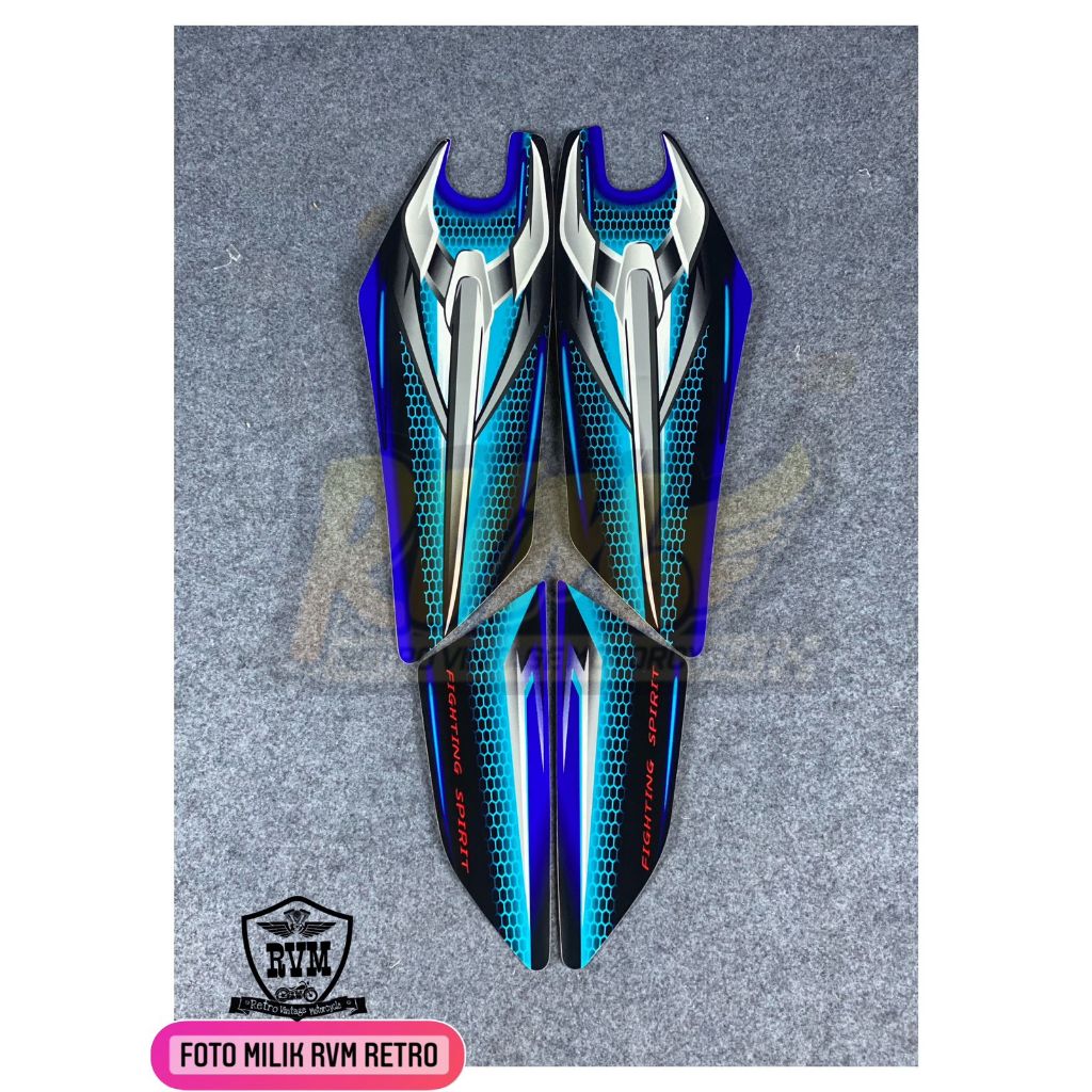 STIKER RX KING TAHUN 2007 STRIPING RX KING 2007