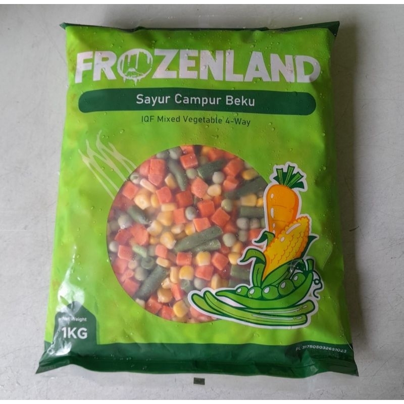 

Sayuran Beku Mix Vegie 4 ways 1 kg