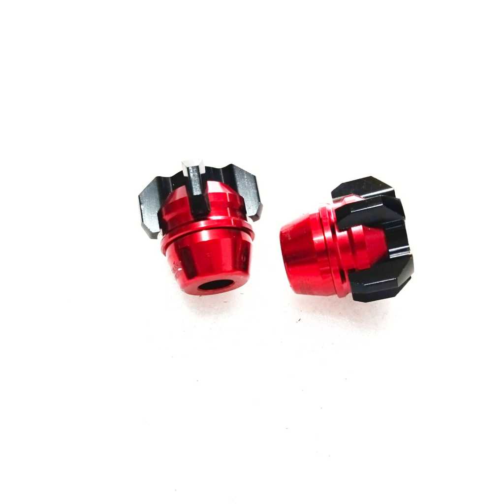 Jalu As Roda Depan Mini Bintang Full CNC Warna Mera Matic & Bebek Moge Universal