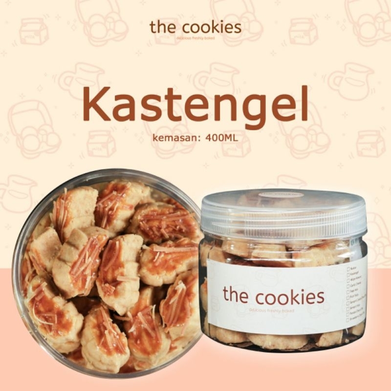 

Kue Kering Kastengel - kuker by the cookies Salatiga (400ML)