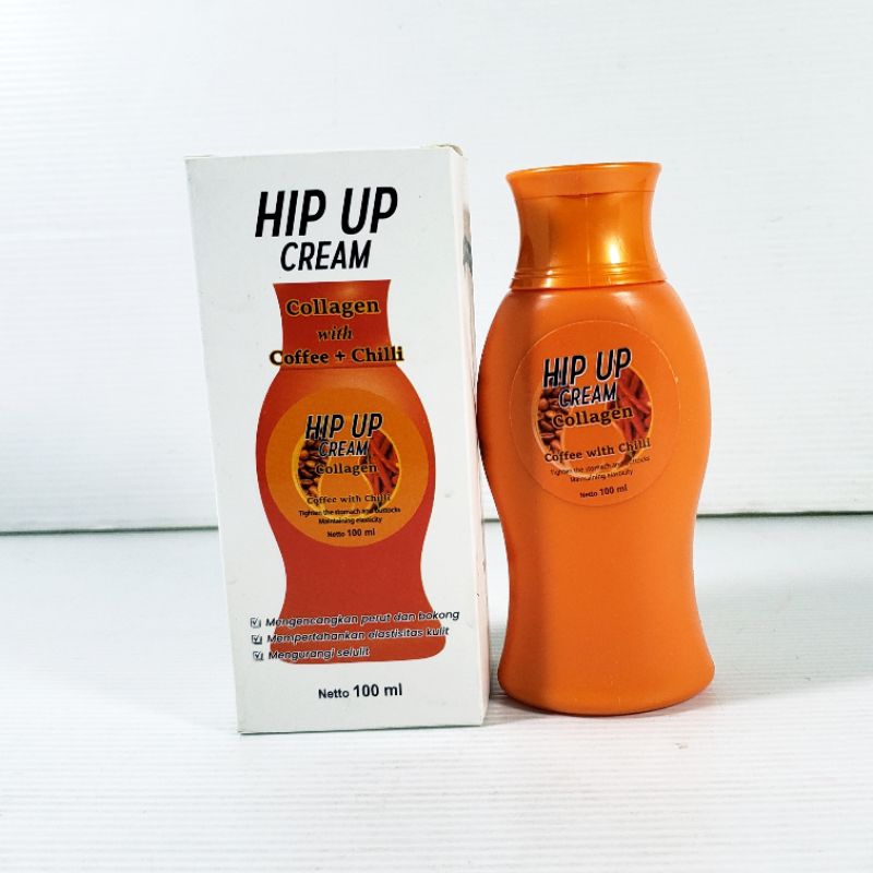 Krim Pengencang Bokong Hip Up Cream Coffee & Chilli 100ml