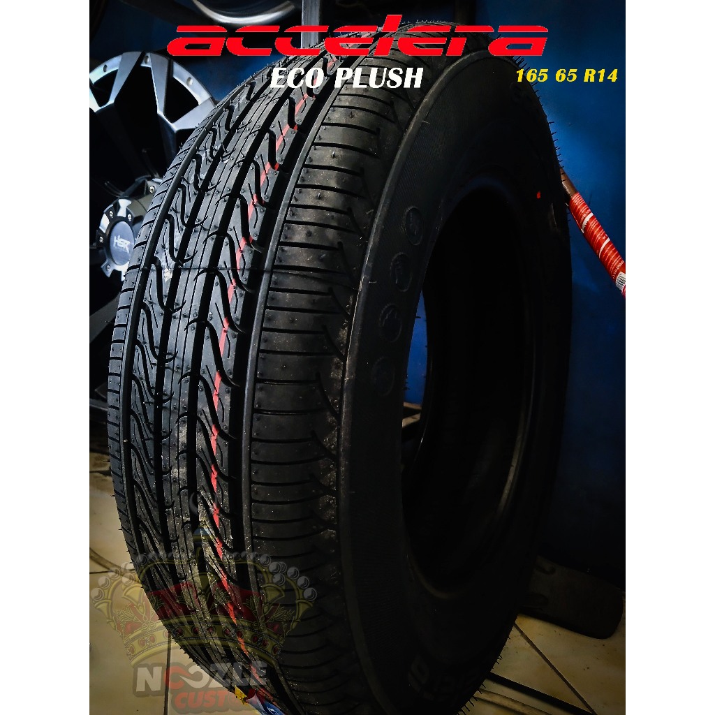 Ban Mobil Standar ukuran 165 65 R14 Merek Accelera Ban Luar Lokal Ring 14 Merek accelera