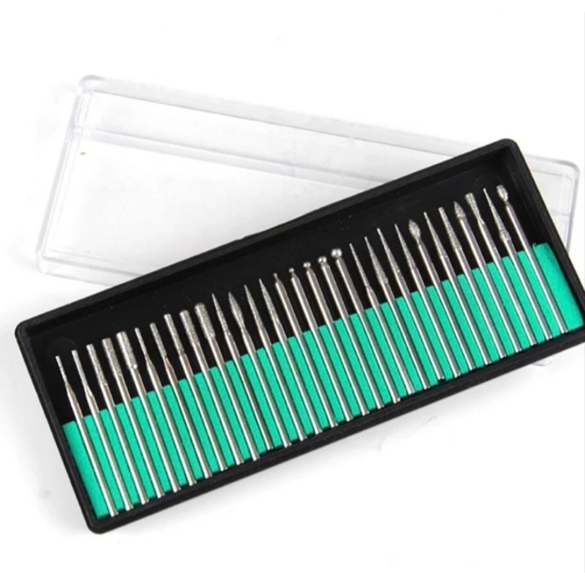 MATA BOR GRAFIR PELUBANG UKIR KECIL BATU INTAN MINI NAIL ART DRILL TUNER