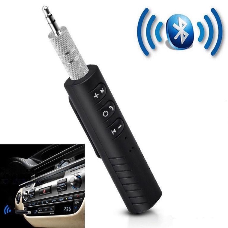 Car Kit Bluetooth Music Audio Receiver Aux 35 mm  Bluetooth Receiver Headset Mobil JP