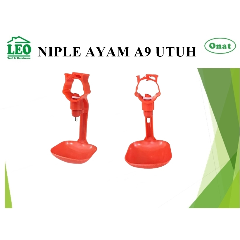 ntm 360 Nipple Nipel Niple Nepel drinker mangkok tempat minum ayam a9