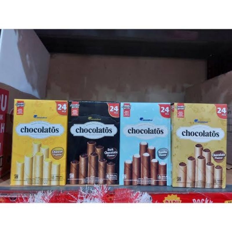 

CHOCOLATOS ROLL Chocolatos Roll Per Box 16gr @24pcs