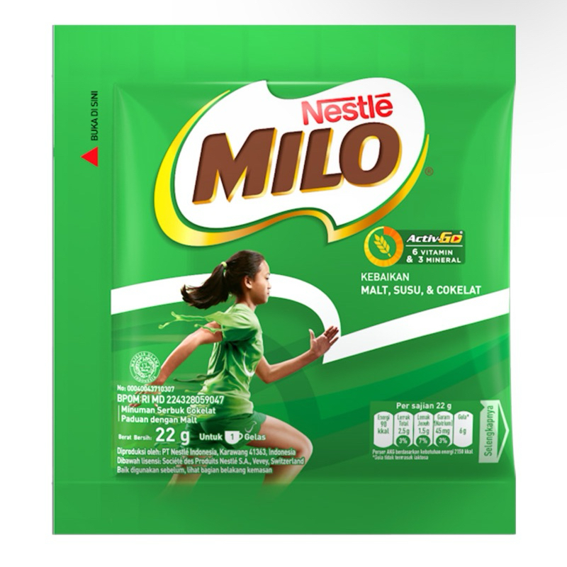

Milo Activ-Go Bag 10 x 22 g