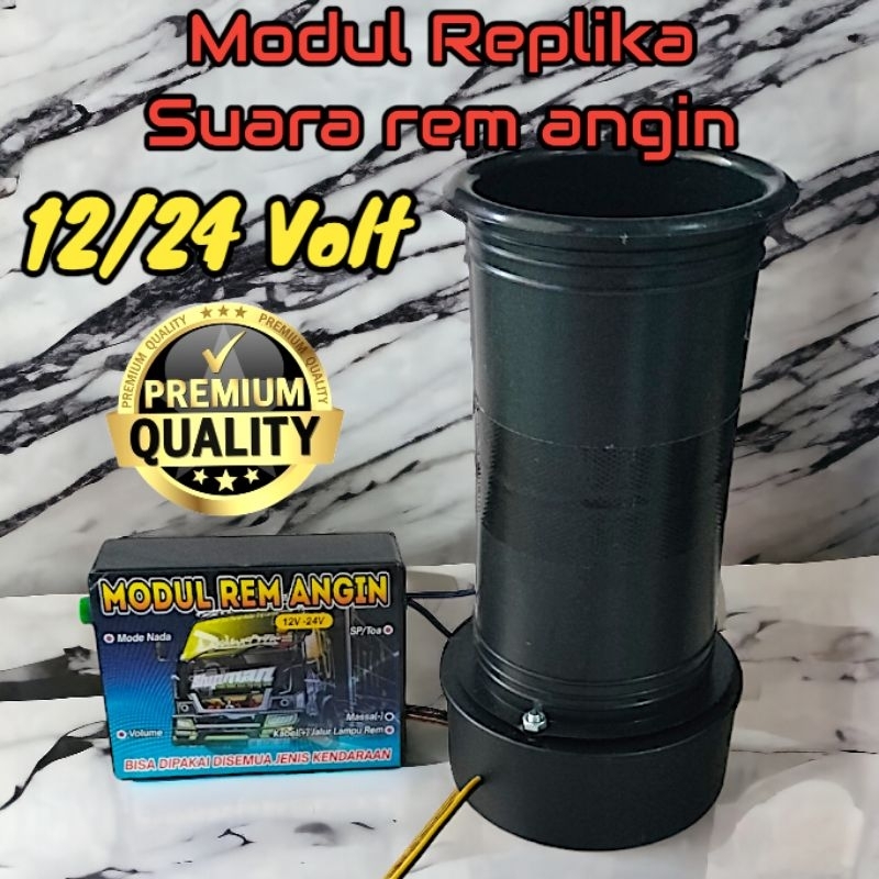 Rem angin elektrik Pri-Pri ekonomis untuk mobil & truk 50 Nada rem  1 & 2 Speaker premium