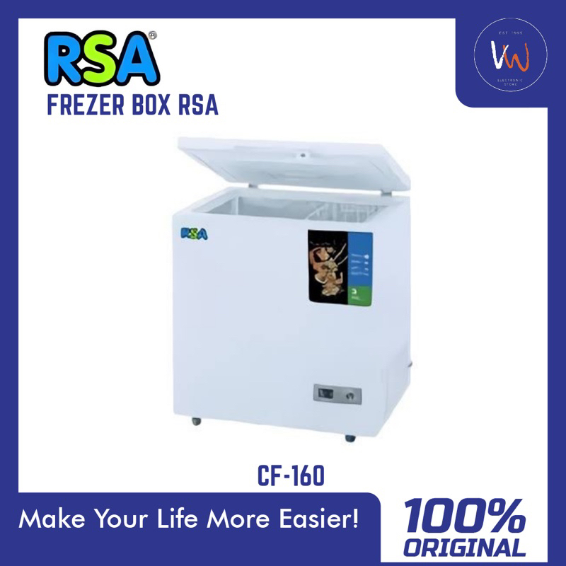 Freezer Box RSA CF-160 Pembeku Makanan / Freezer Box / Untuk Freezer