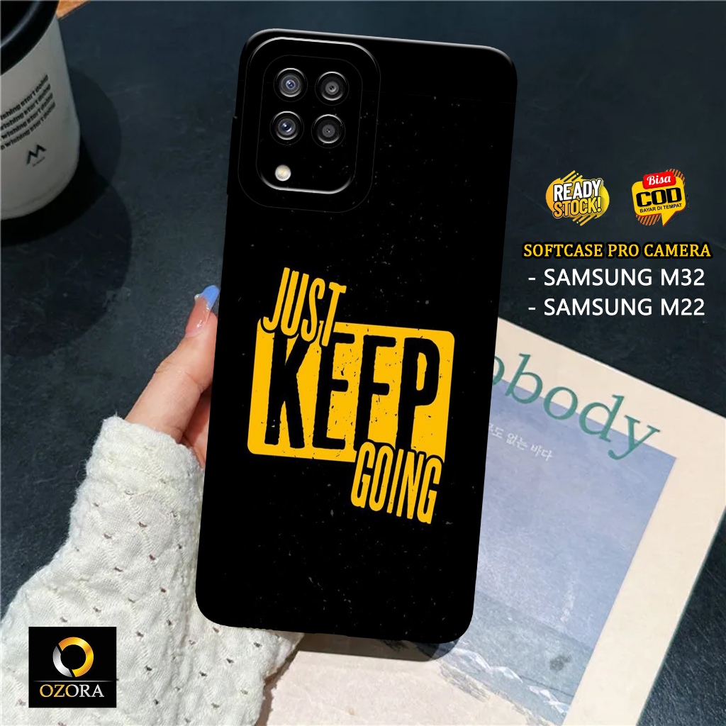 OZORA - Case SAMSUNG M32 / M22 Terbaru Fashion Case GRAFFITI Casing SAMSUNG M32 / M22 Aksesoris Hand