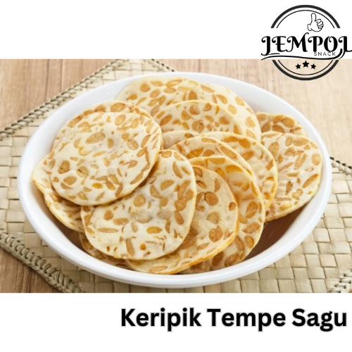 

(JEMPOL.SNACK) KERIPIK TEMPE 50g CEMILAN KERIPIK TEMPE SAGU CRISPY CEMILAN KRISPY ENAK SEHAK MURAH