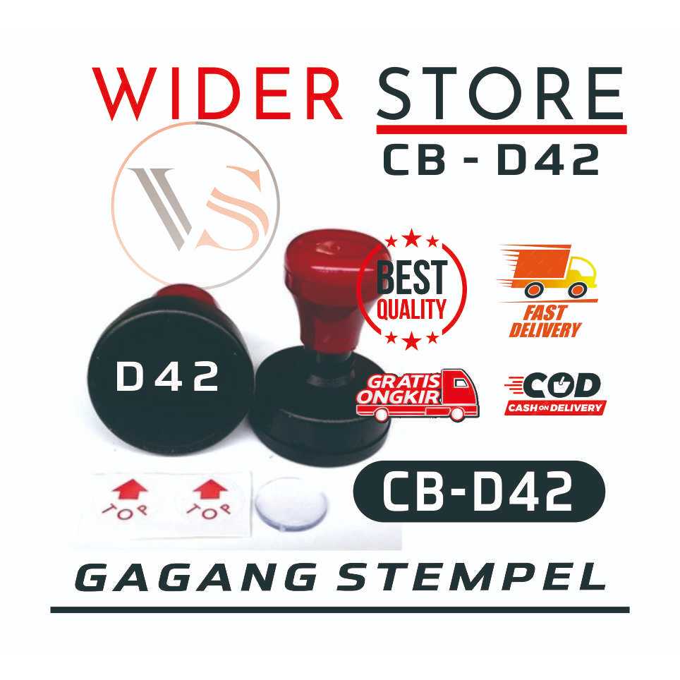 

gagang stempel flash bulat D42 CB