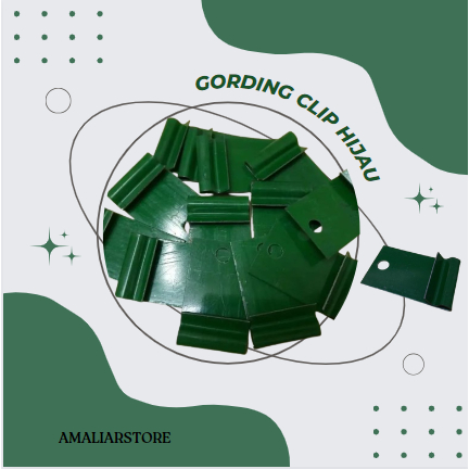 

Gording clip hijau harga pabrik