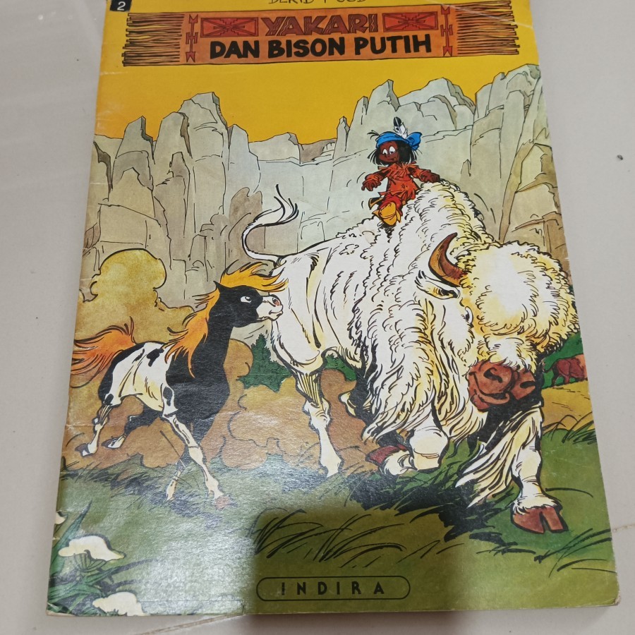 Komik Yakari dan Bison Putih