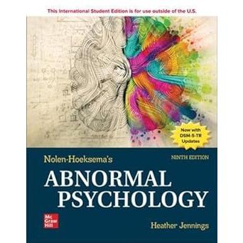 Abnormal Psychology 9th edition by Susan Nolen-Hoeksema