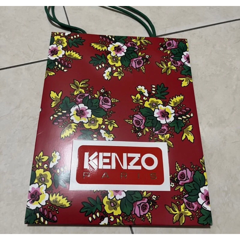 preloved paper bag kenzo authentic