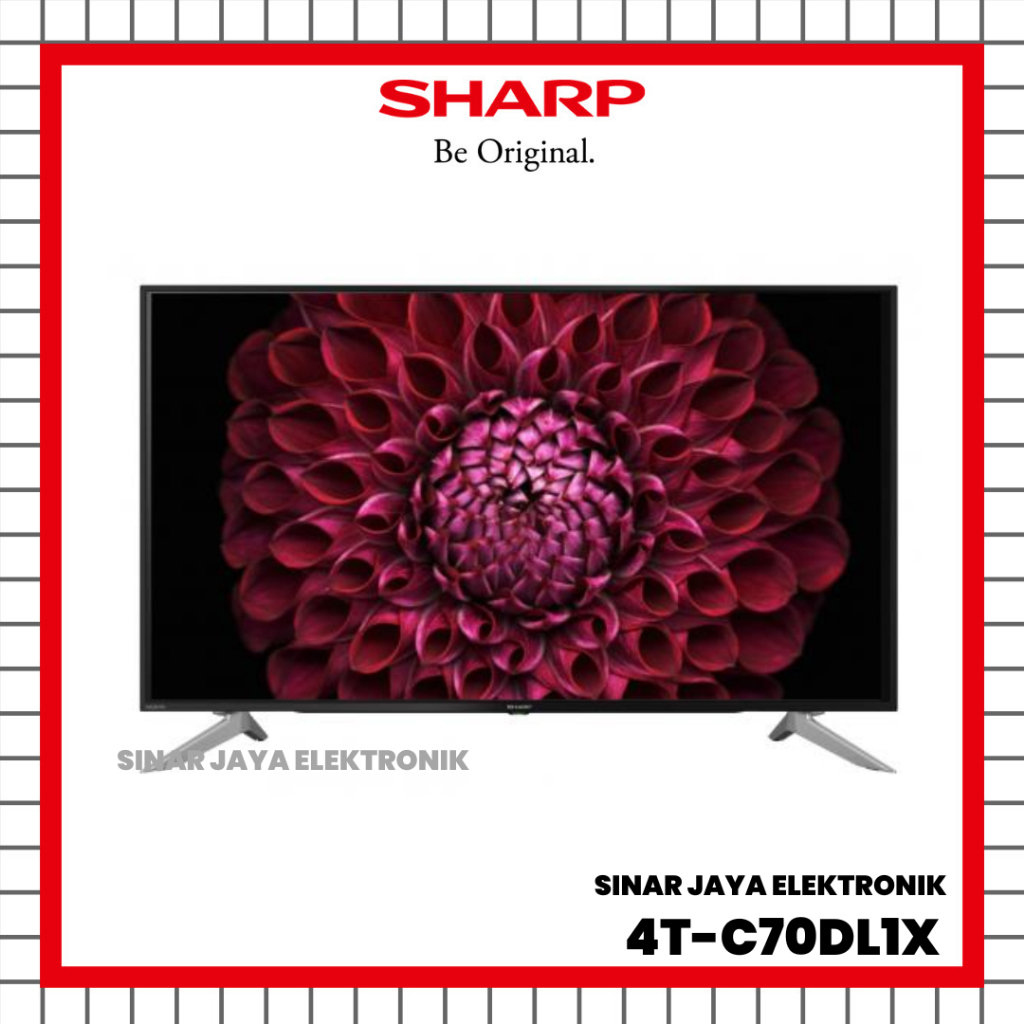 TV LED 70INCH SHARP 4T-C70DL1X ULTRA HDR 4K ANDROID TV