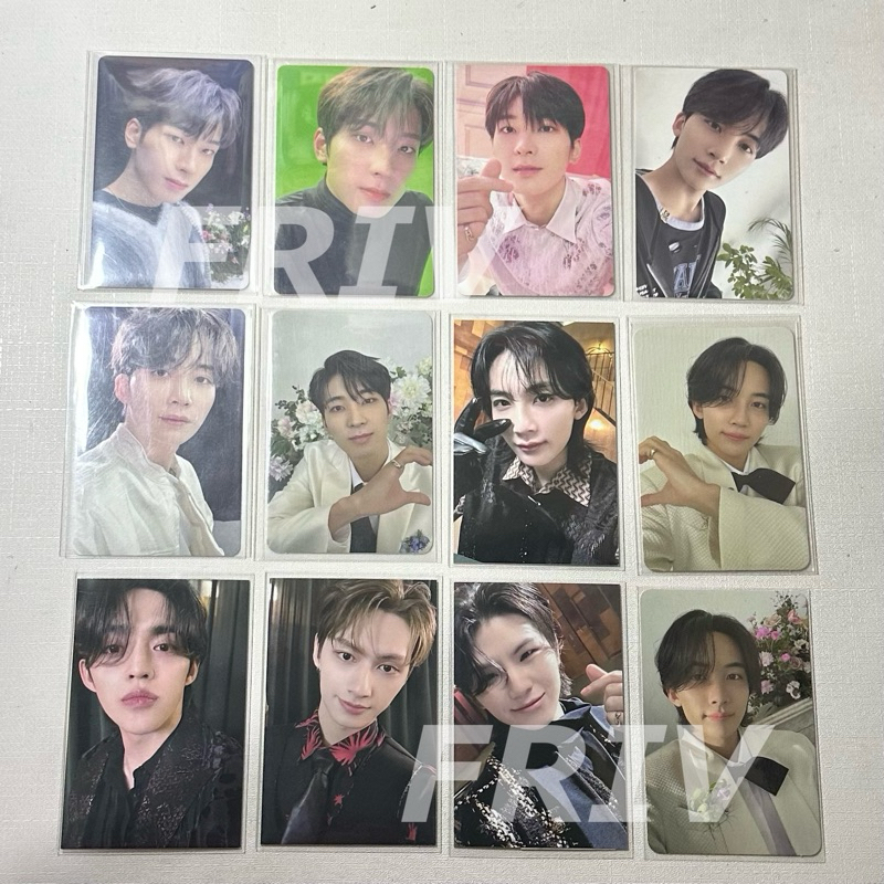 PHOTOCARD SEVENTEEN WONWOO JEONGHAN JUN SCOUPS WOOZI LUCKY DRAW ATTACA MEMBERSHIP FML DICON CARATLAN