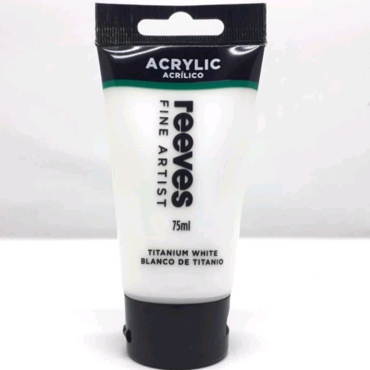 

Reeves Acrylic Colour 75 ml Titanium White