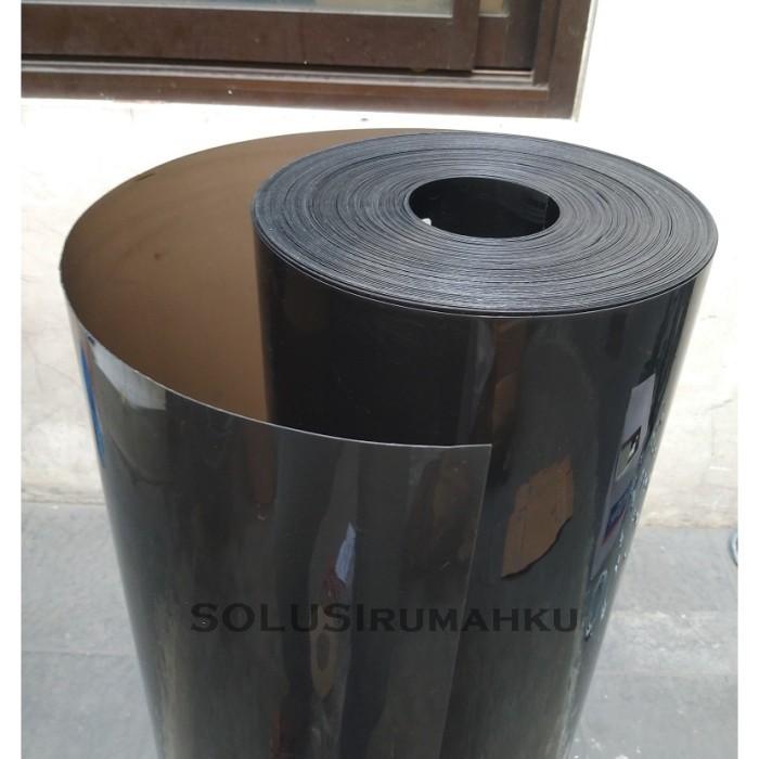 ( 1 ROLL = 50 MTR ) Fiber Pagar POLOS ECO COKLAT / Plastik Tutup Pagar